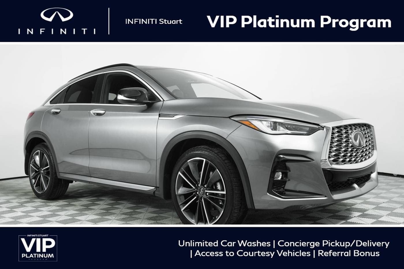 2025 INFINITI QX55 LUXE — SUV — 3,383 mi — Stuart, FL