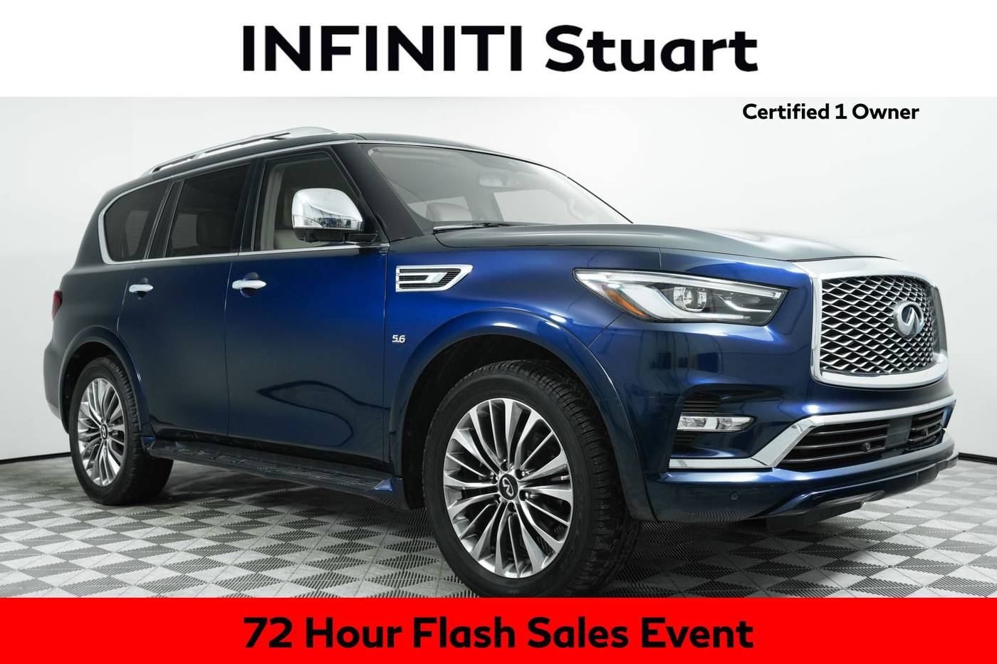 2019 INFINITI QX80 LUXE — SUV — 52,433 mi — Stuart, FL