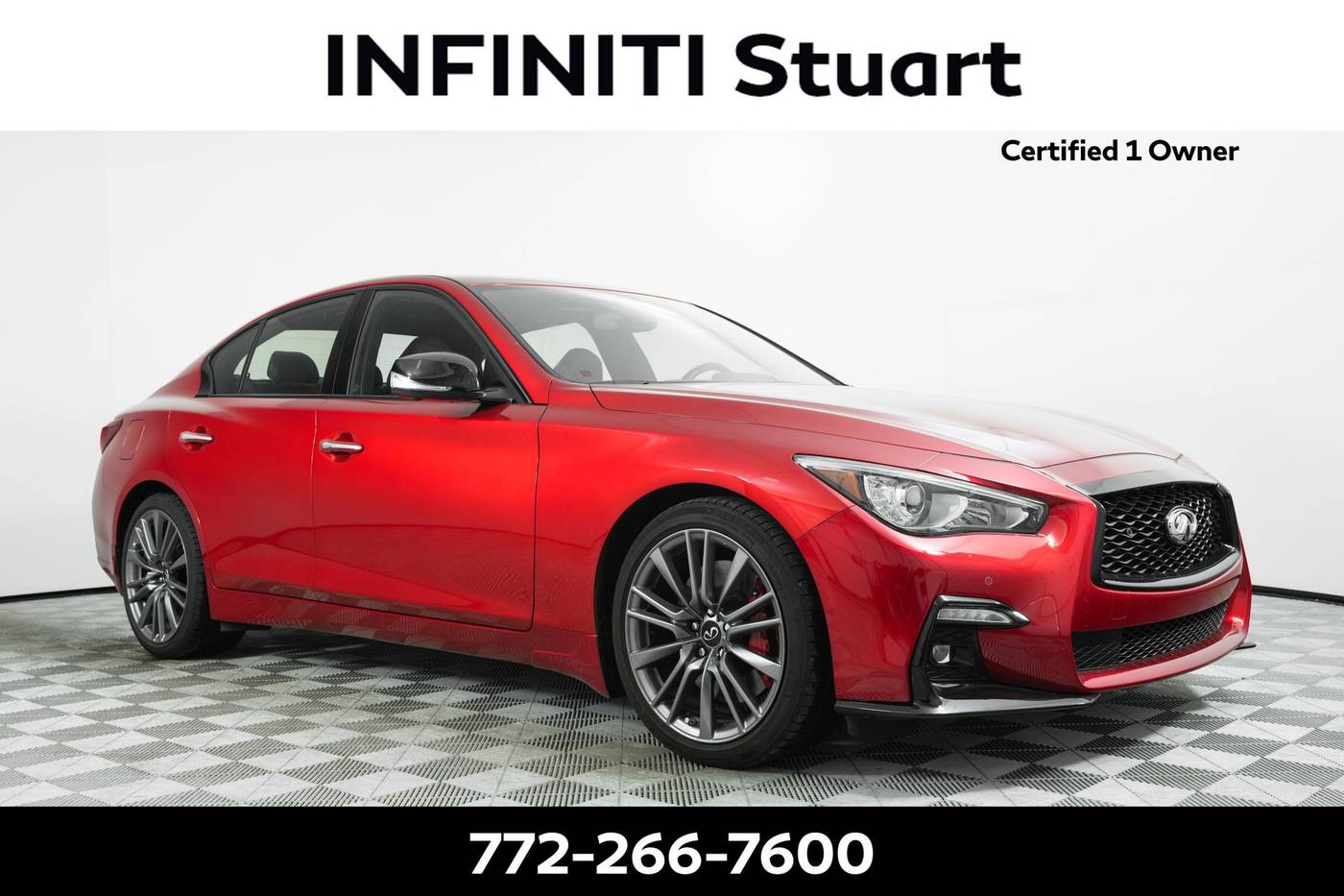 2024 INFINITI Q50 RED SPORT 400 — Sedan — 5,414 mi — Stuart, FL