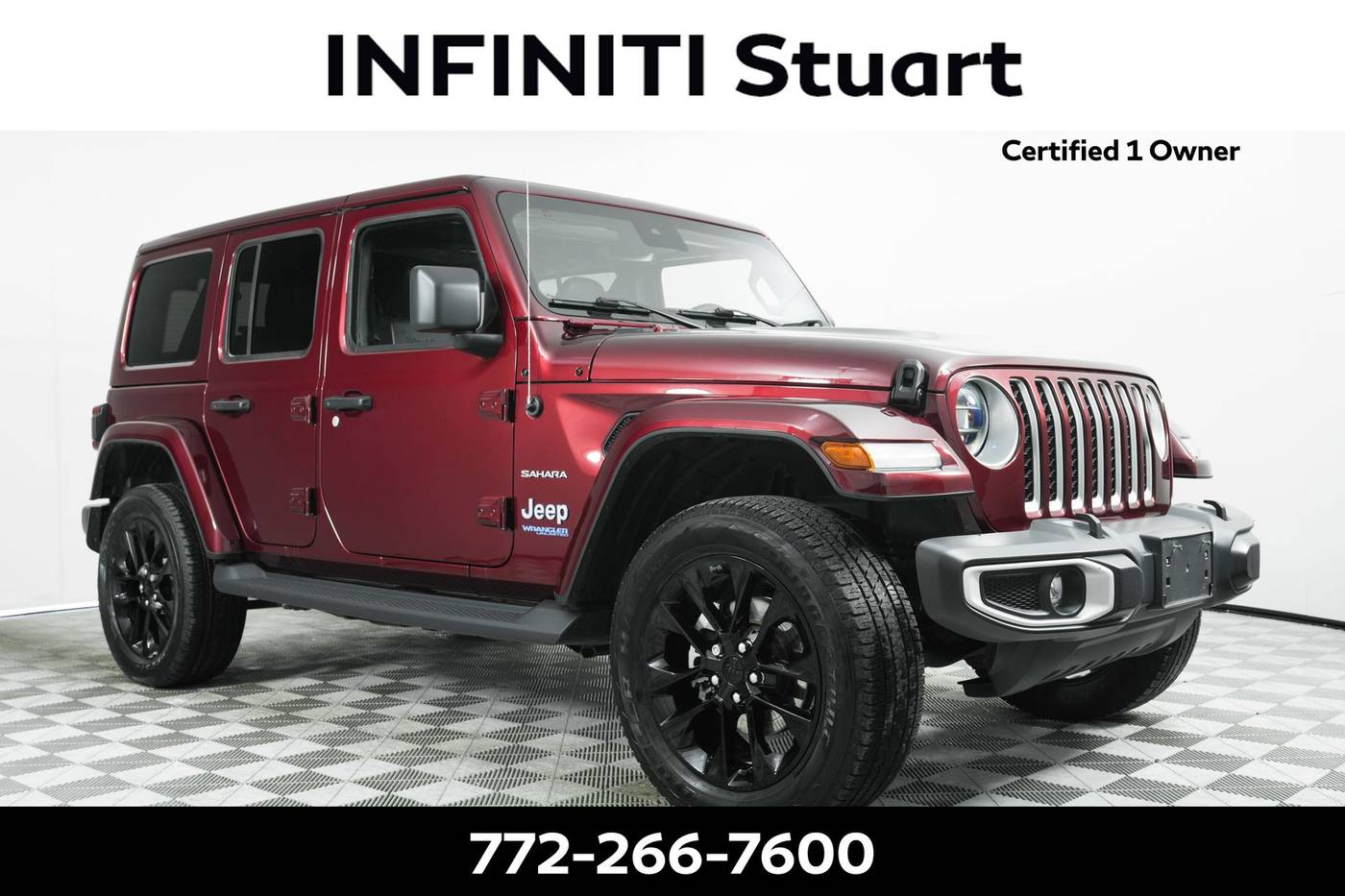 2021 Jeep Wrangler Sahara 4xe — SUV — 20,735 mi — Stuart, FL