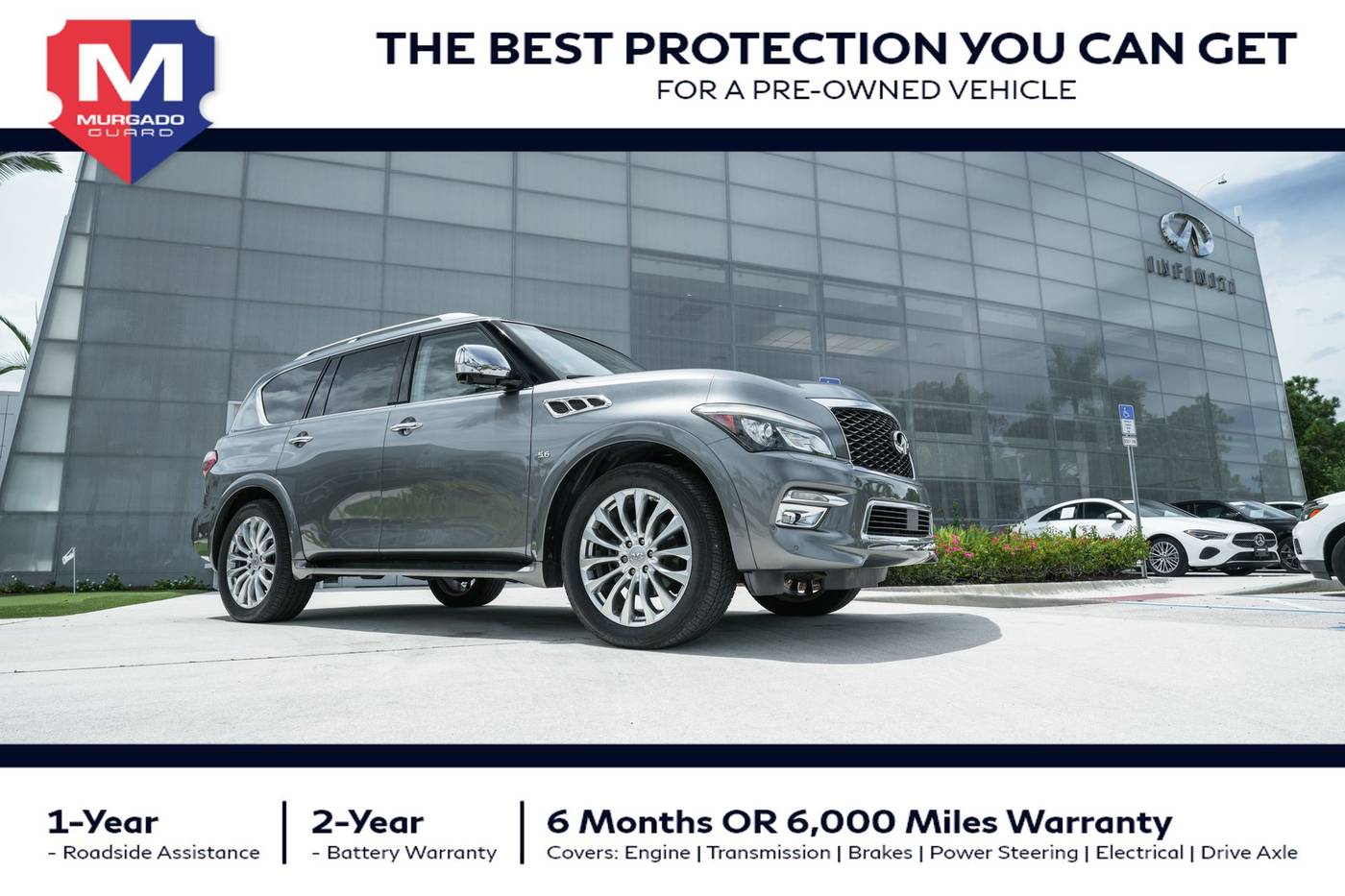 2017 INFINITI QX80 Standard — SUV — 92,159 mi — Stuart, FL