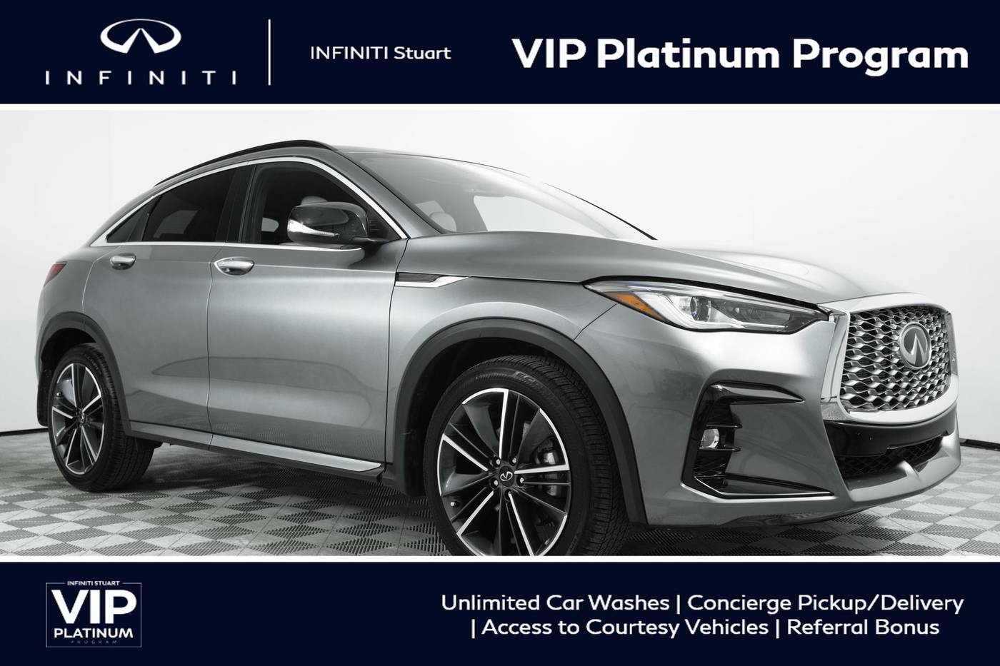 2025 INFINITI QX55 LUXE — SUV — 2,101 mi — Stuart, FL