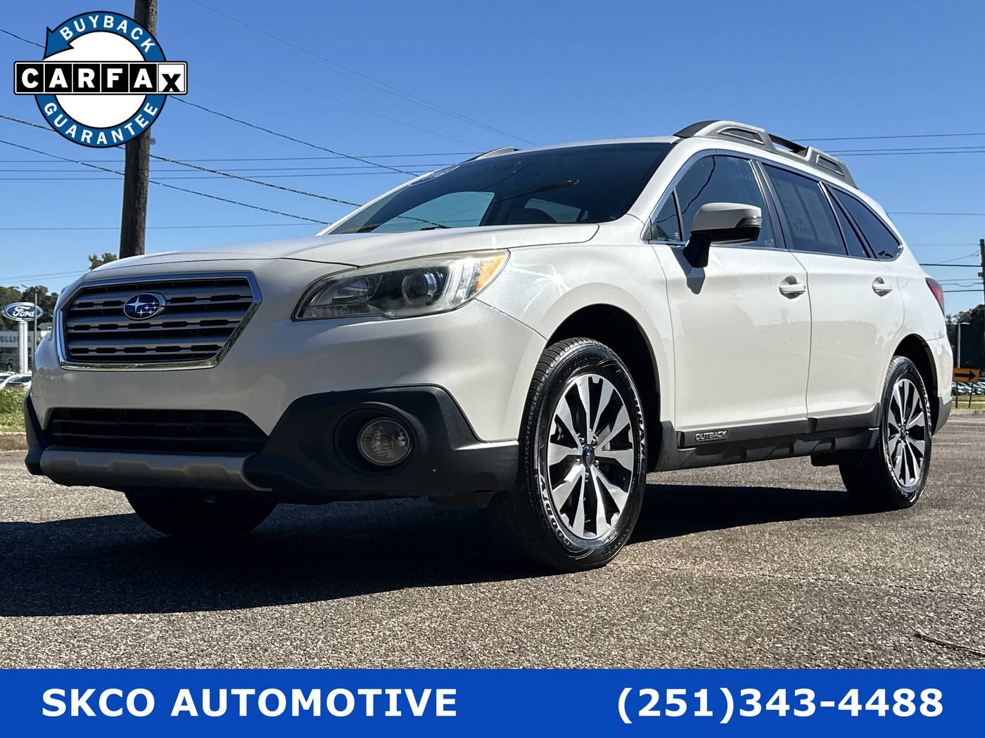 2016 Subaru Outback 2.5i Limited — SUV — 85,201 mi — Mobile, AL