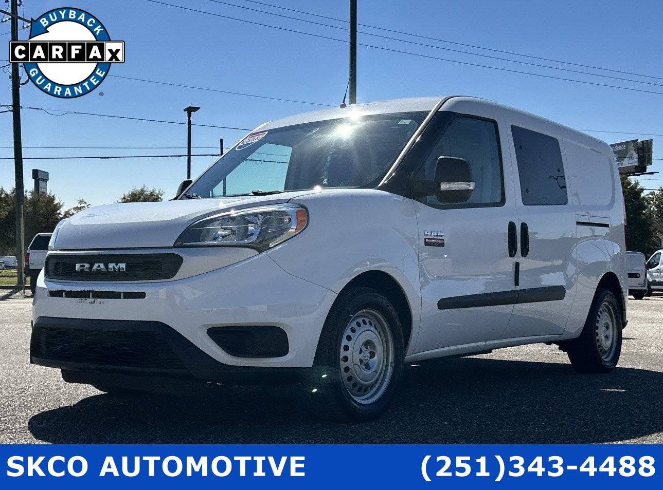 2022 Ram ProMaster City Cargo Van Tradesman — Cargo Van — 53,648 mi — Mobile, AL
