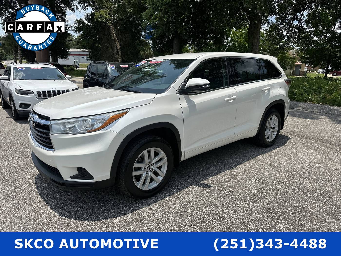 2016 Toyota Highlander LE V6 — SUV — 98,508 mi — Mobile, AL