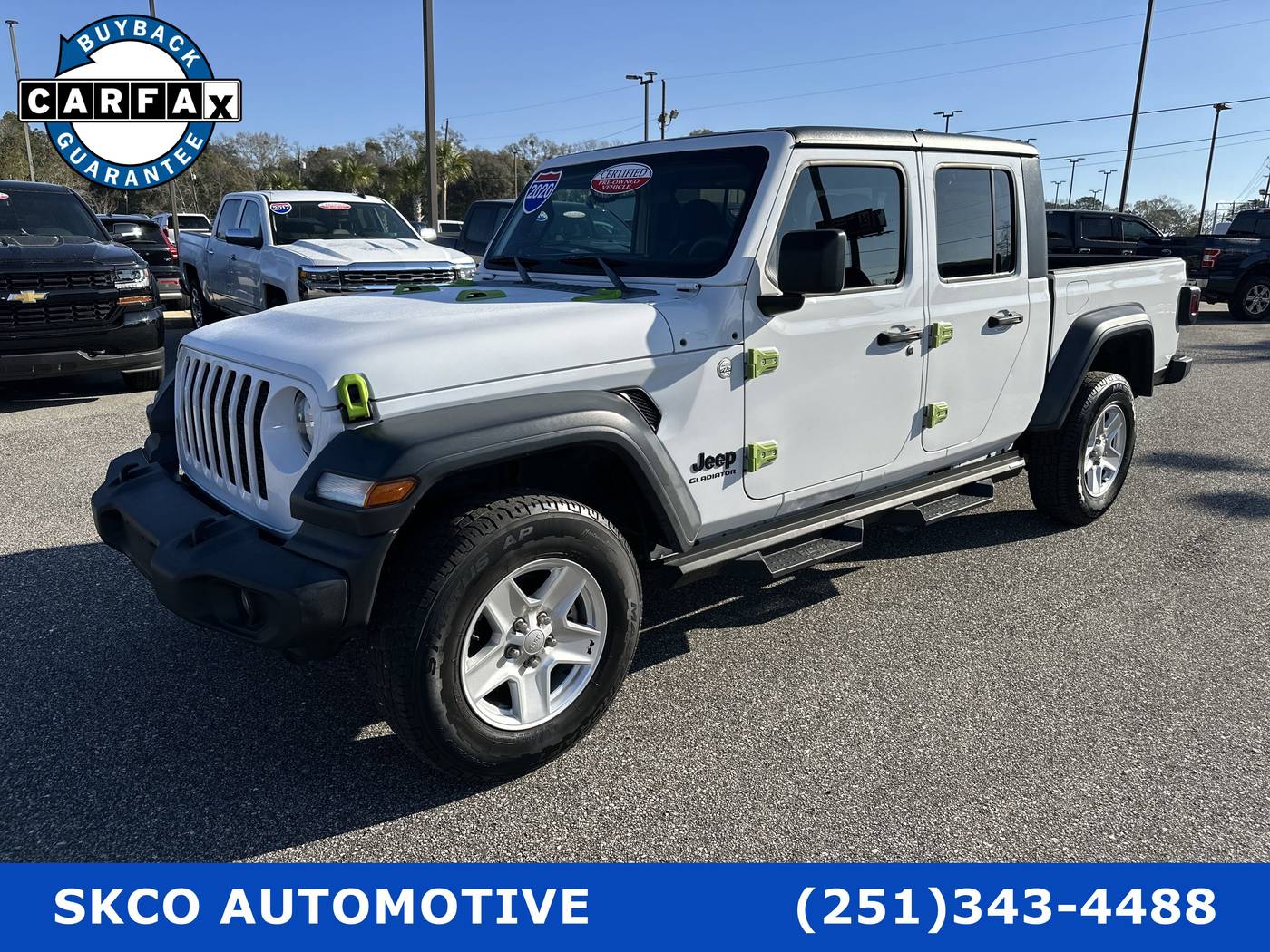 2020 Jeep Gladiator Sport S — Pickup Truck — 64,976 mi — Mobile, AL