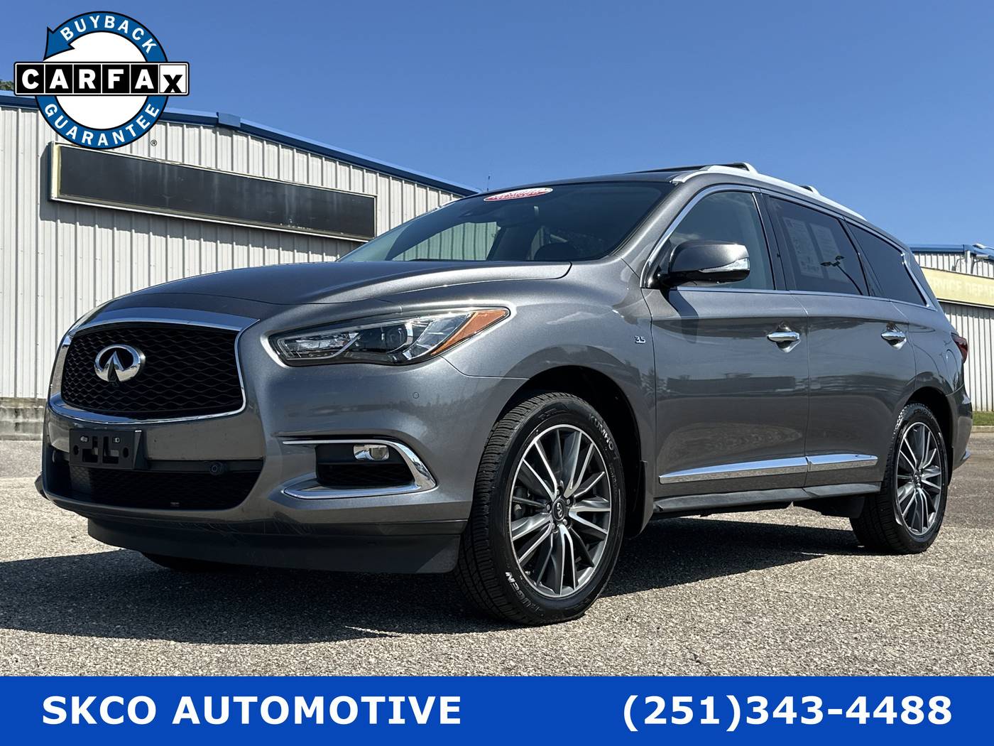 2019 INFINITI QX60 PURE — SUV — 70,100 mi — Mobile, AL