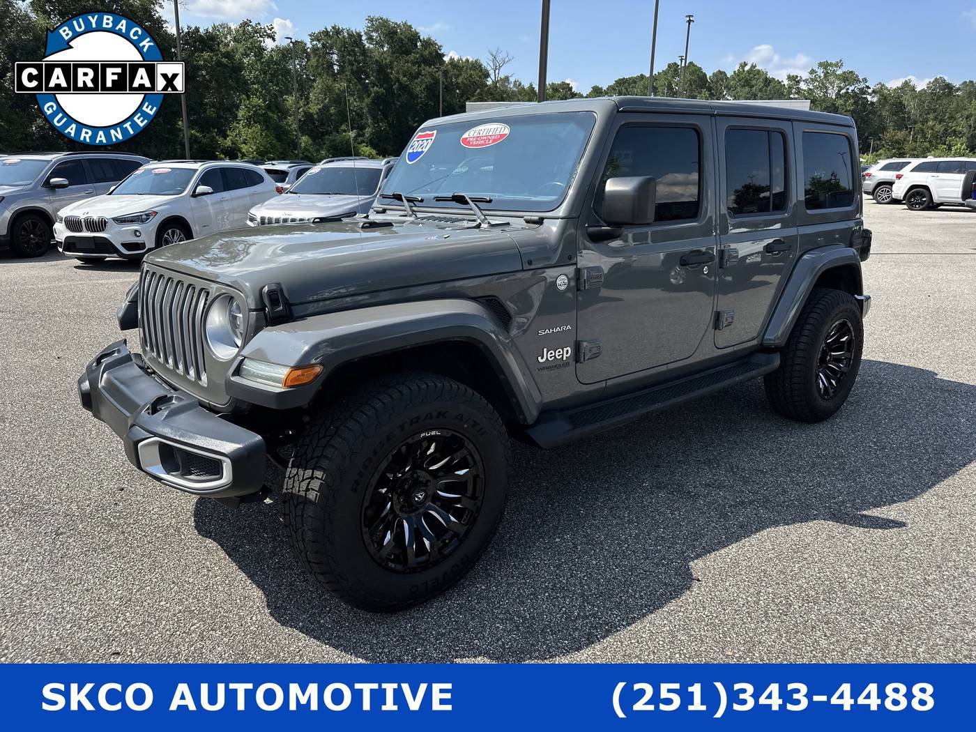 2020 Jeep Wrangler Sahara — SUV — 75,602 mi — Mobile, AL