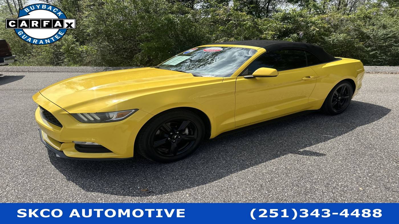 2016 Ford Mustang V6 — Convertible — 112,878 mi — Mobile, AL