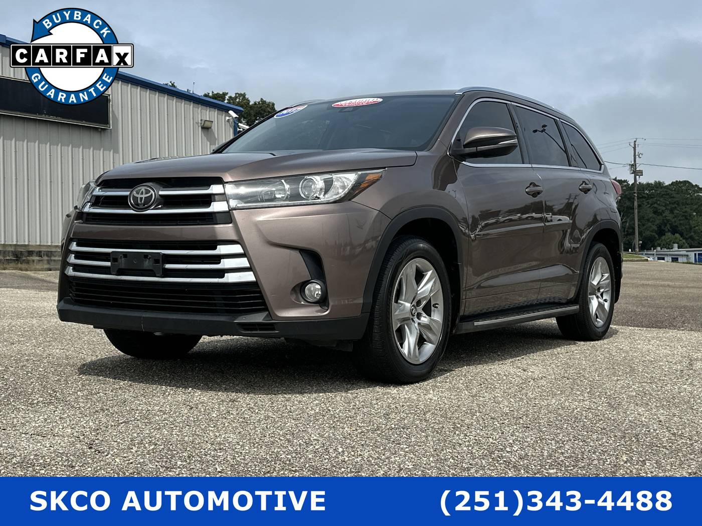 2017 Toyota Highlander Limited — SUV — 133,755 mi — Mobile, AL