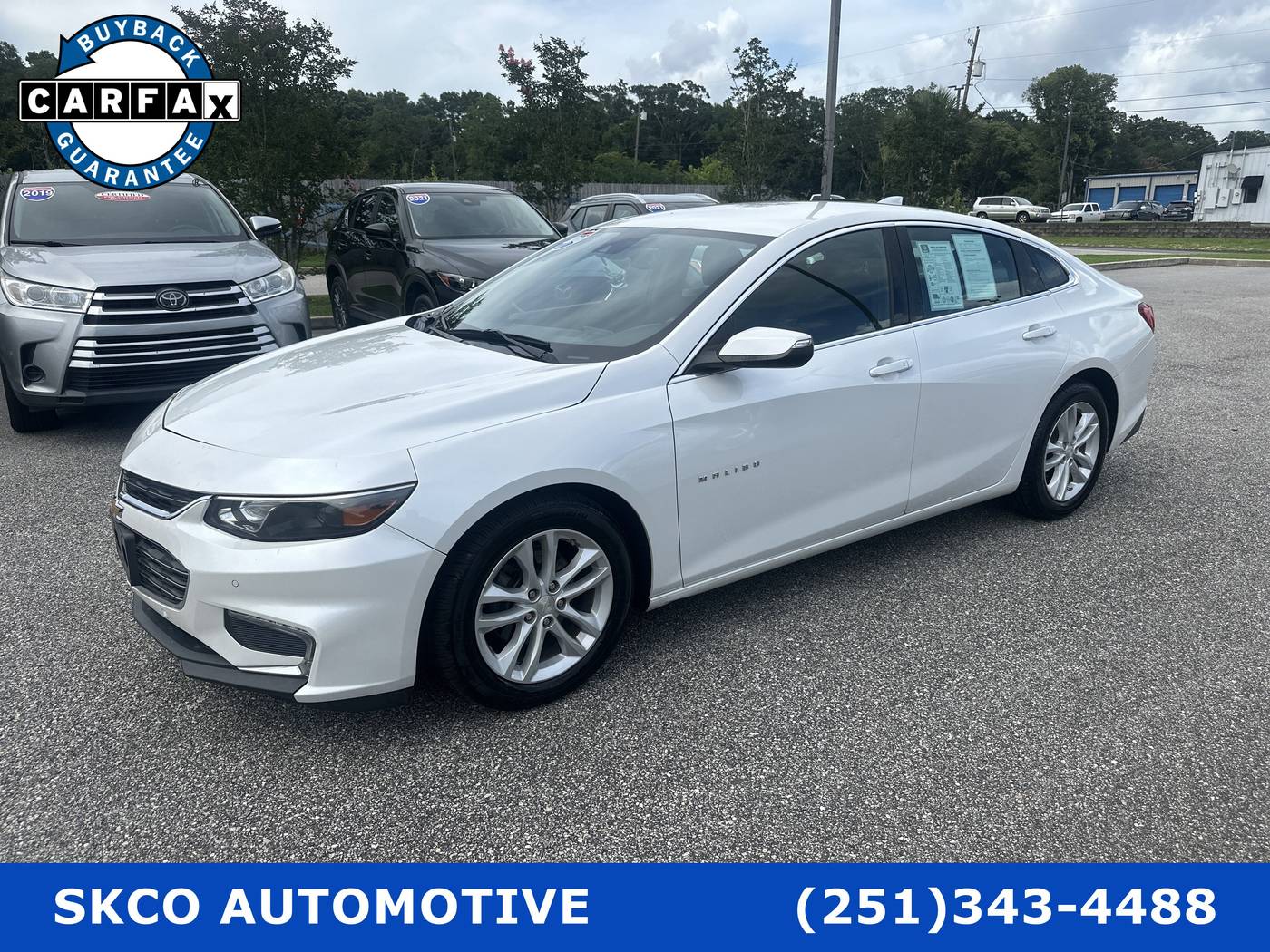 2016 Chevrolet Malibu LT — Sedan — 123,210 mi — Mobile, AL