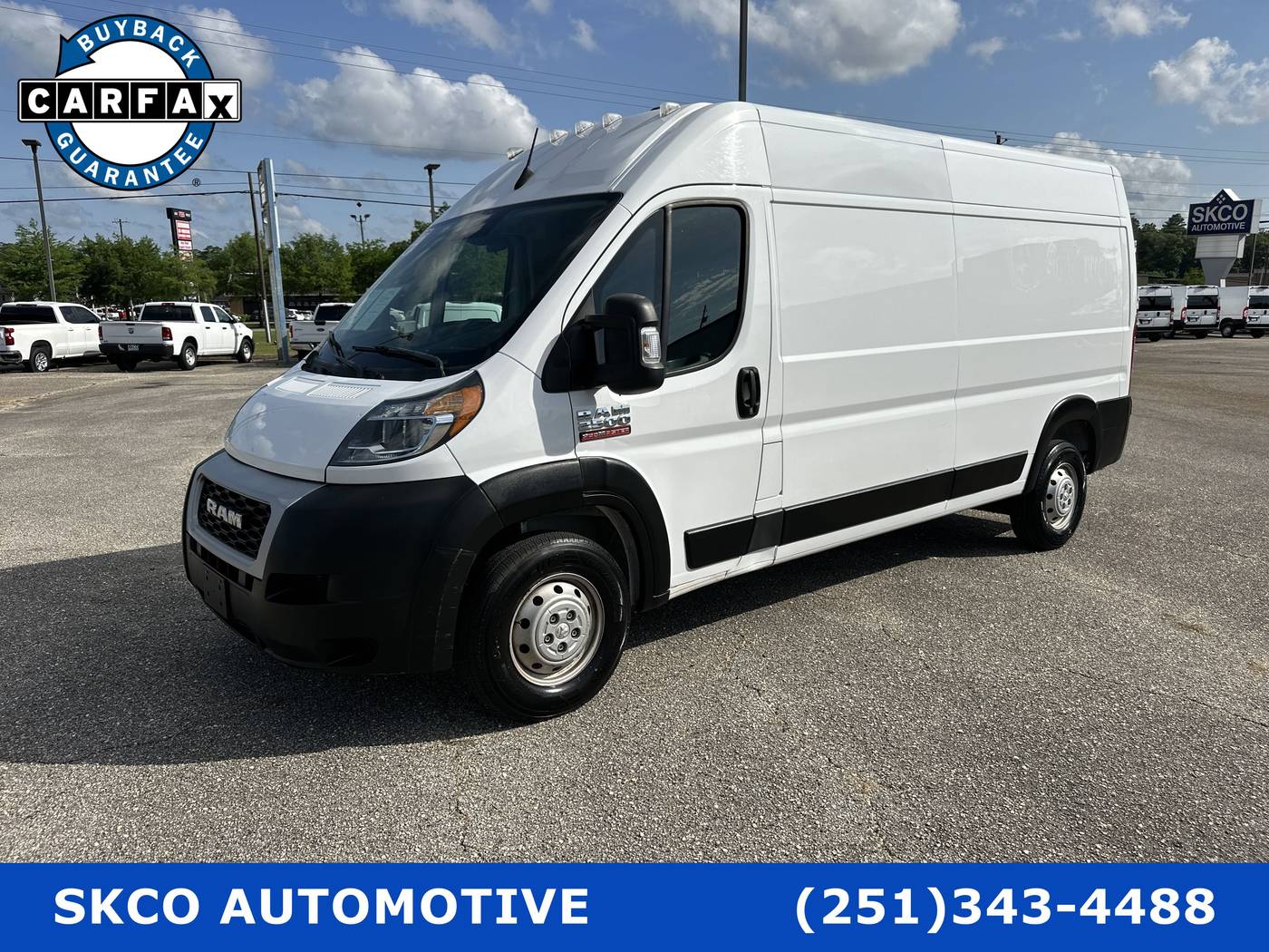 2022 Ram ProMaster Cargo Van 2500 — Cargo Van — 59,852 mi — Mobile, AL