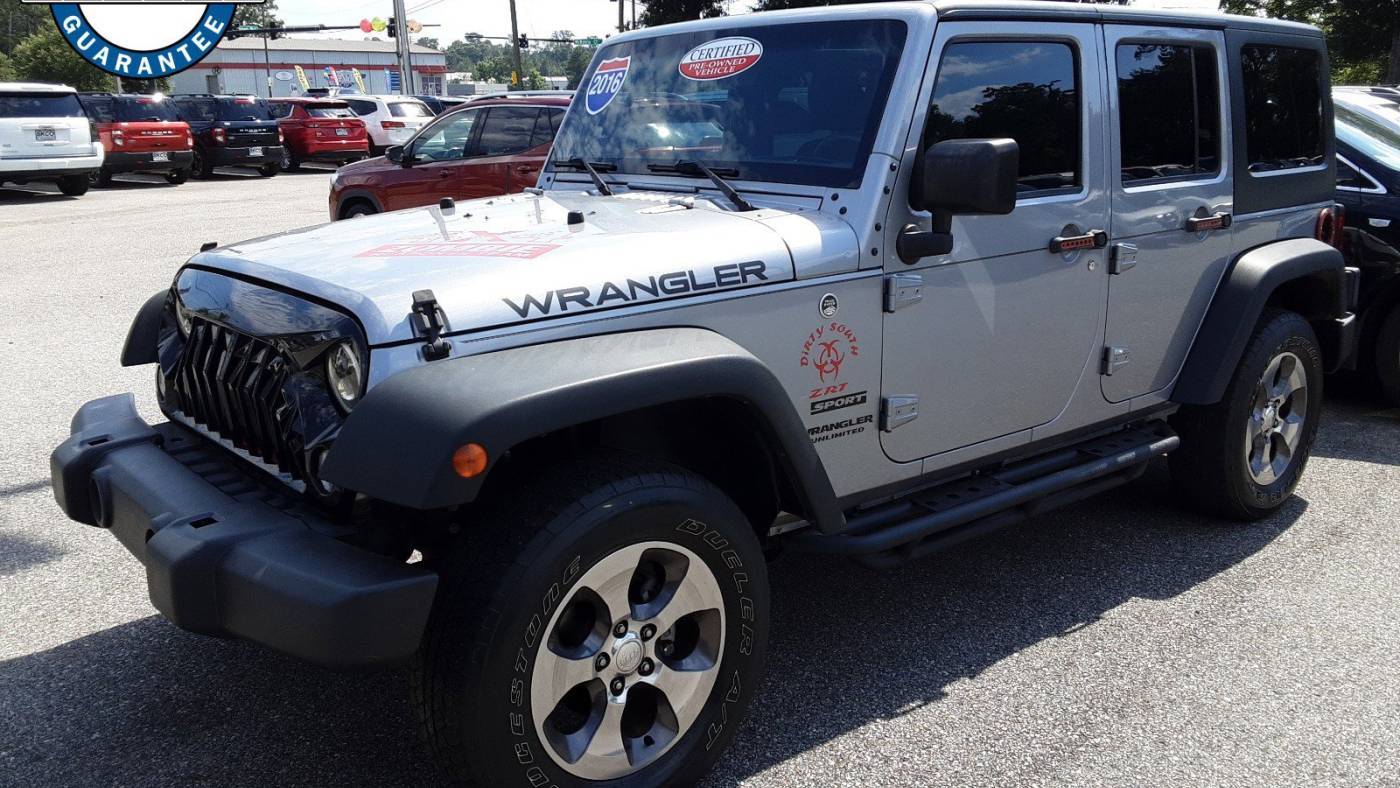 2016 Jeep Wrangler Sport — SUV — 72,346 mi — Mobile, AL