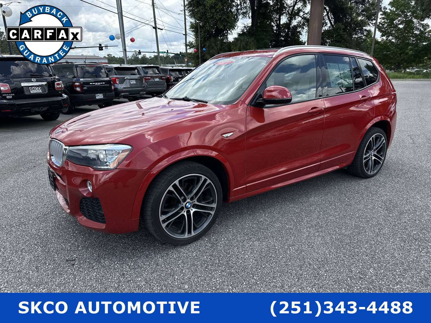 2015 BMW X3 28i — SUV — 97,858 mi — Mobile, AL