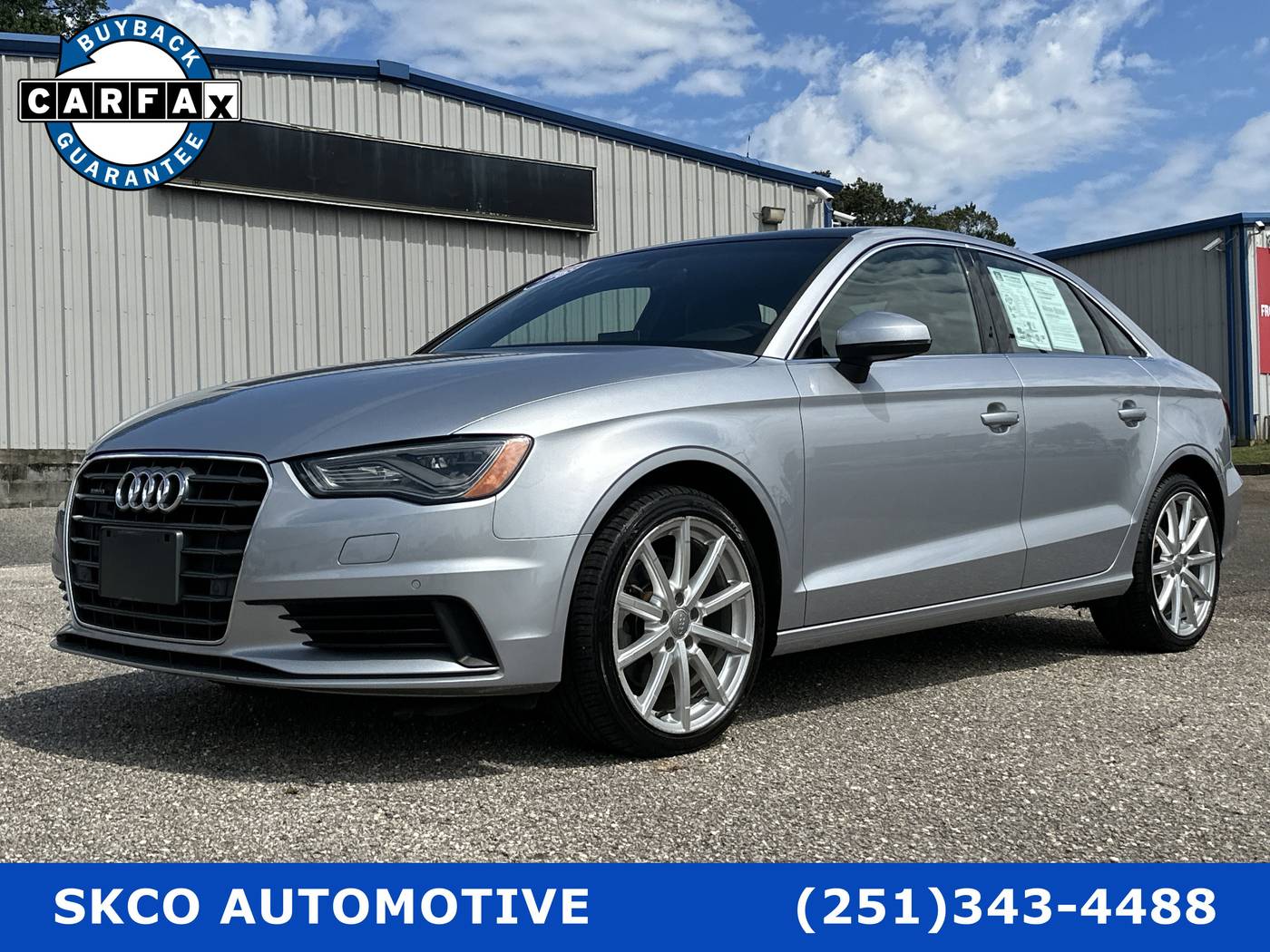 2016 Audi A3 Premium Plus — Sedan — 53,138 mi — Mobile, AL