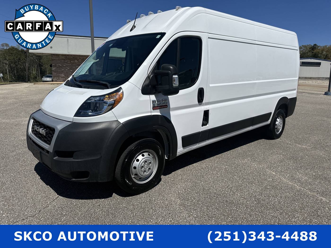 2022 Ram ProMaster Cargo Van 2500 — Cargo Van — 49,873 mi — Mobile, AL