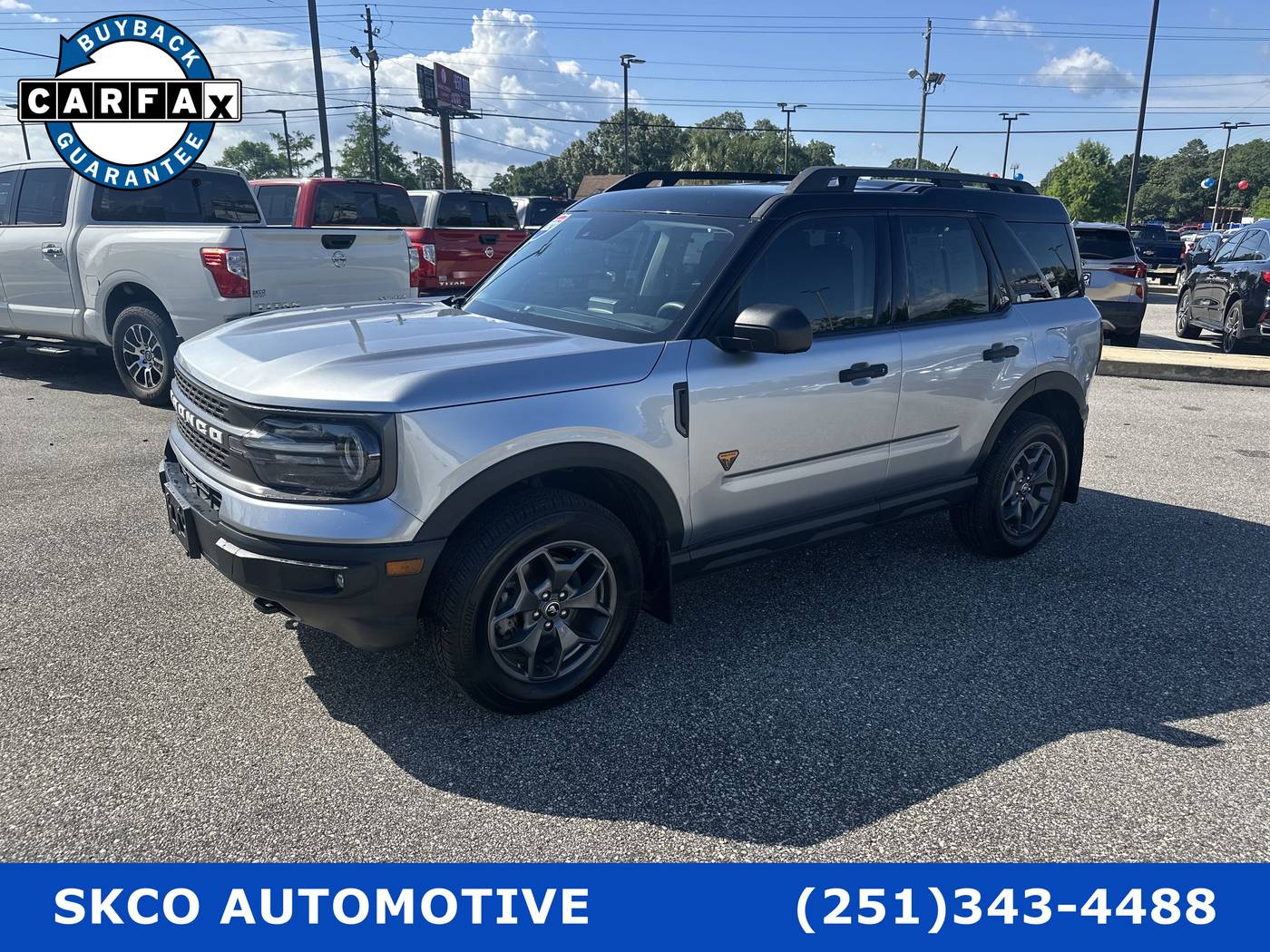 2021 Ford Bronco Sport Badlands — SUV — 96,449 mi — Mobile, AL
