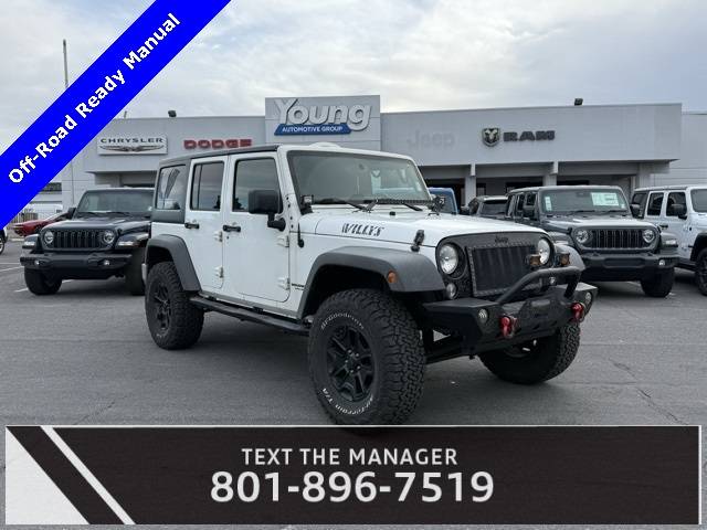2016 Jeep Wrangler Willys Wheeler — SUV — 92,540 mi — Layton, UT