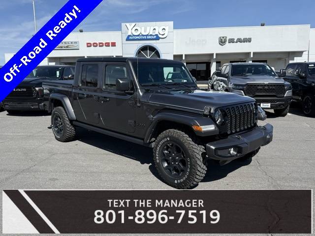 2023 Jeep Gladiator Willys — Pickup Truck — 4,528 mi — Layton, UT