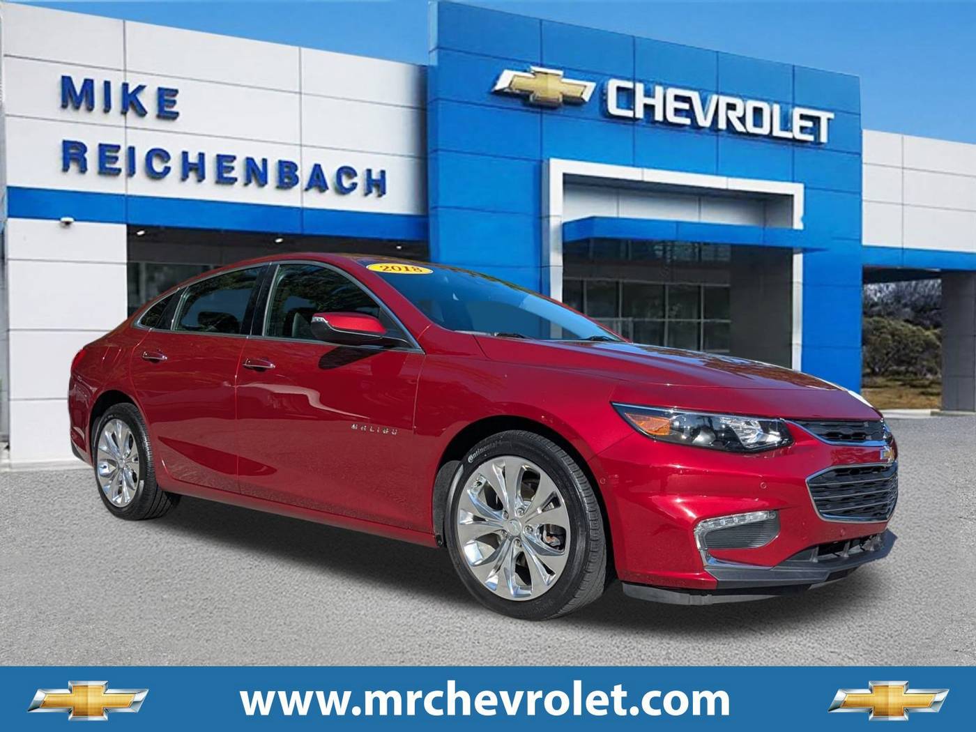 2018 Chevrolet Malibu Premier — Sedan — 41,340 mi — Okatie, SC