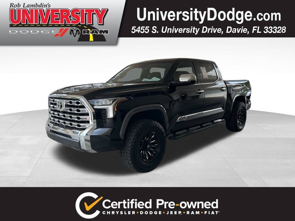 2023 Toyota Tundra 1794 Edition — Pickup Truck — 26,216 mi — Davie, FL