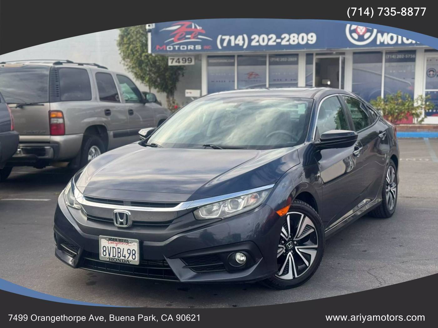 2017 Honda Civic EX-T — Sedan — 123,672 mi — Buena Park, CA