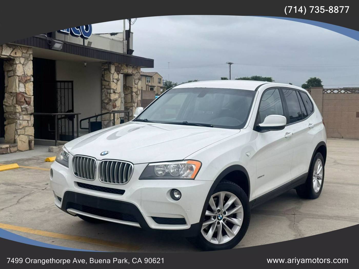 2014 BMW X3 28i — SUV — 112,670 mi — Buena Park, CA