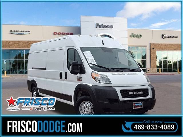 2022 Ram ProMaster Cargo Van 2500 — Cargo Van — 25,044 mi — Frisco, TX