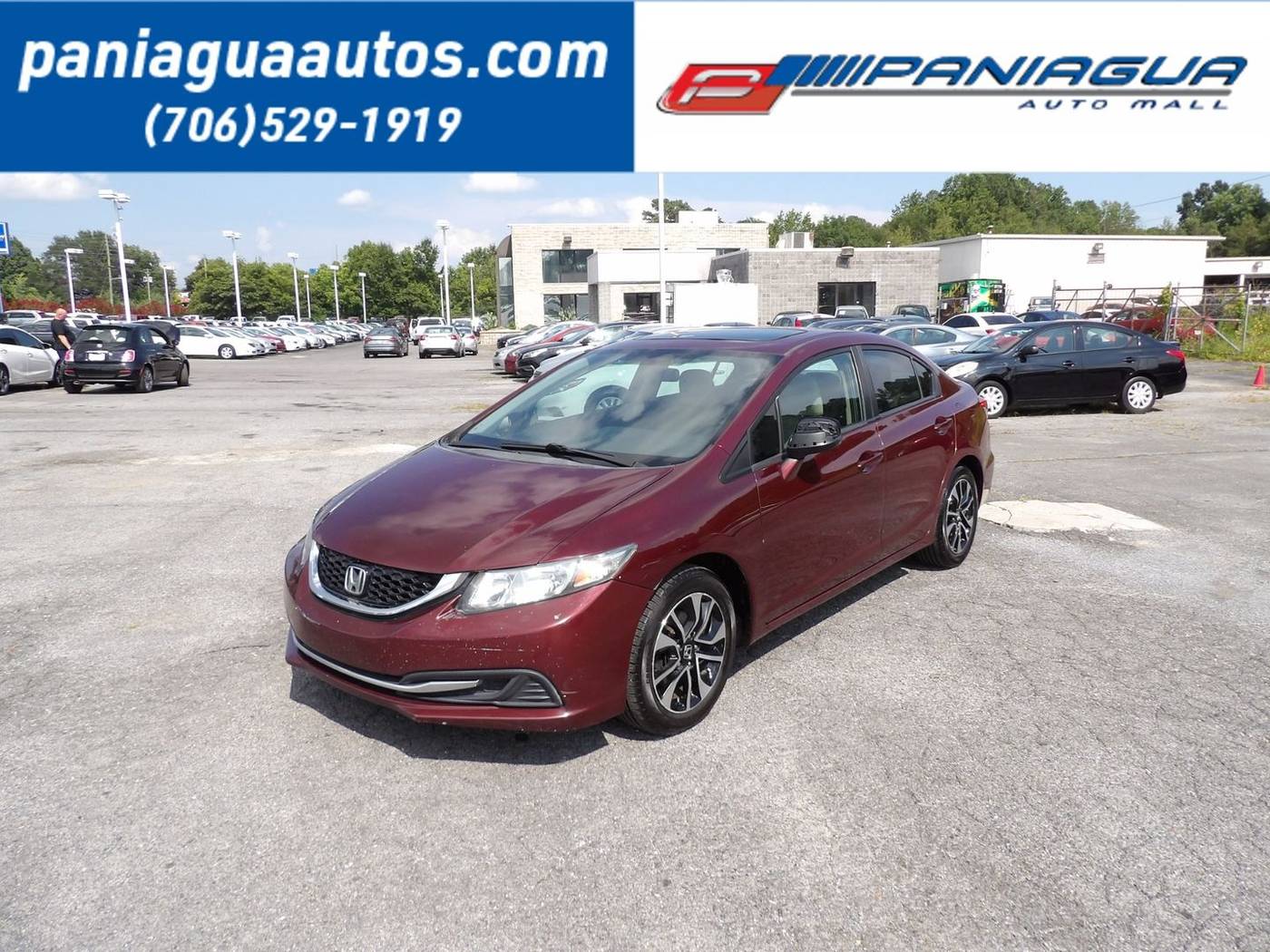 2013 Honda Civic EX — Sedan — 184,087 mi — Dalton, GA