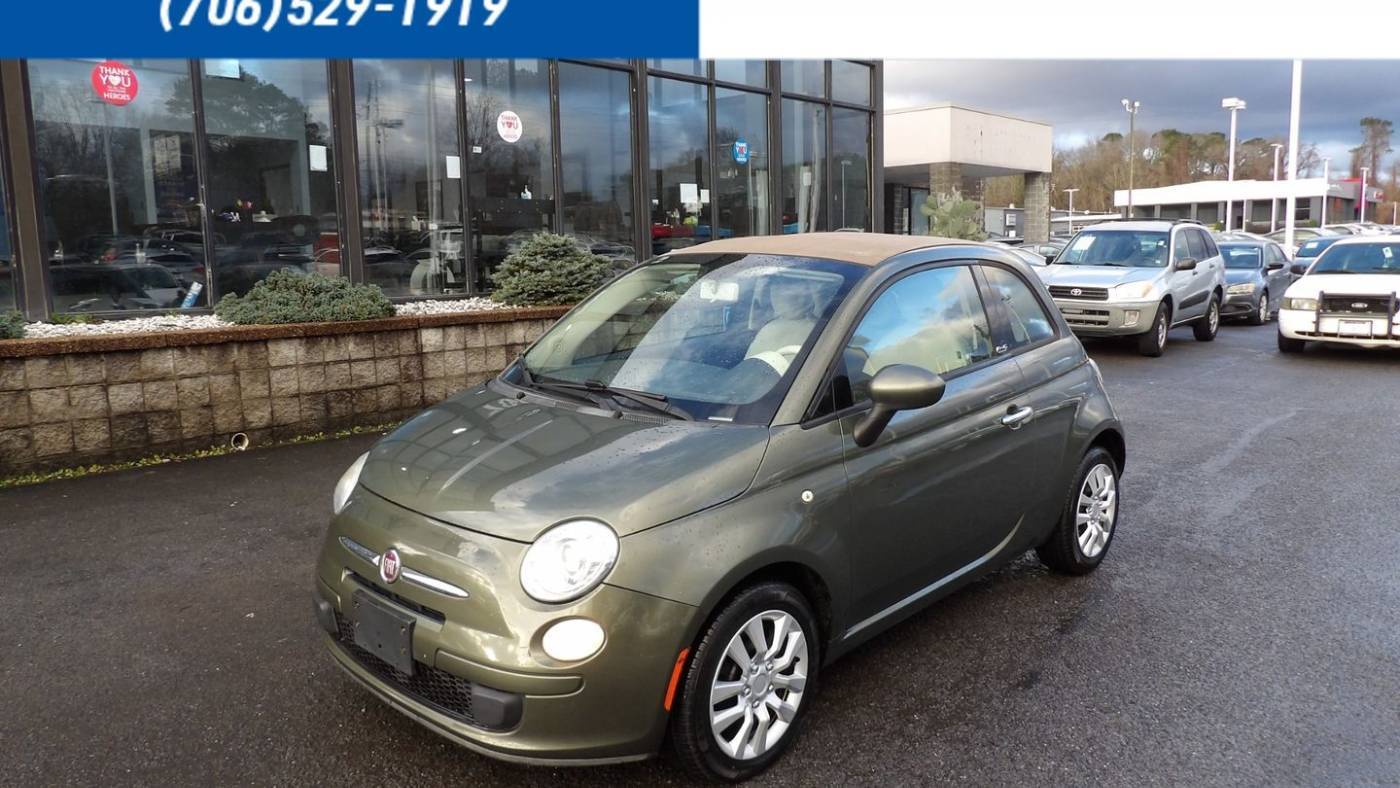 2013 FIAT 500 Pop — Convertible — 129,855 mi — Dalton, GA
