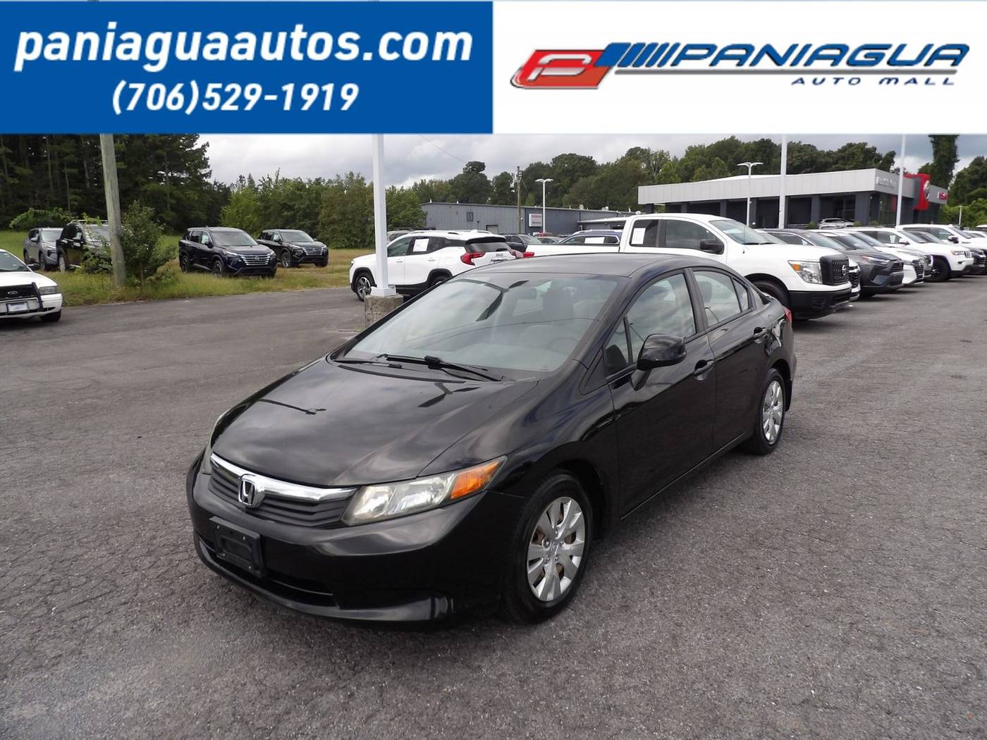2012 Honda Civic LX — Sedan — 147,506 mi — Dalton, GA