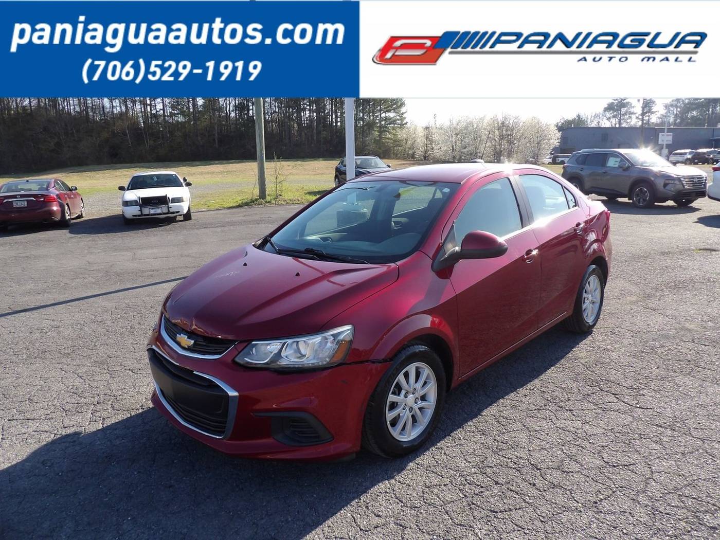 2017 Chevrolet Sonic LT — Sedan — 121,358 mi — Dalton, GA
