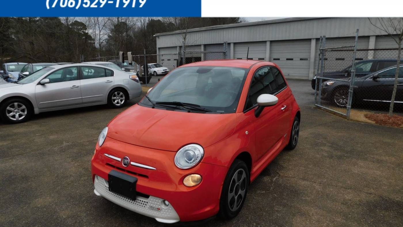 2015 FIAT 500e Base — Hatchback — 42,487 mi — Dalton, GA