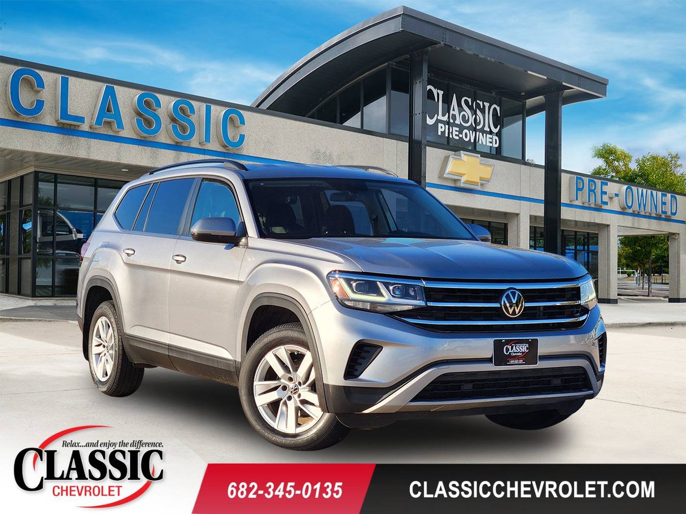 2021 Volkswagen Atlas S — SUV — 59,568 mi — Grapevine, TX