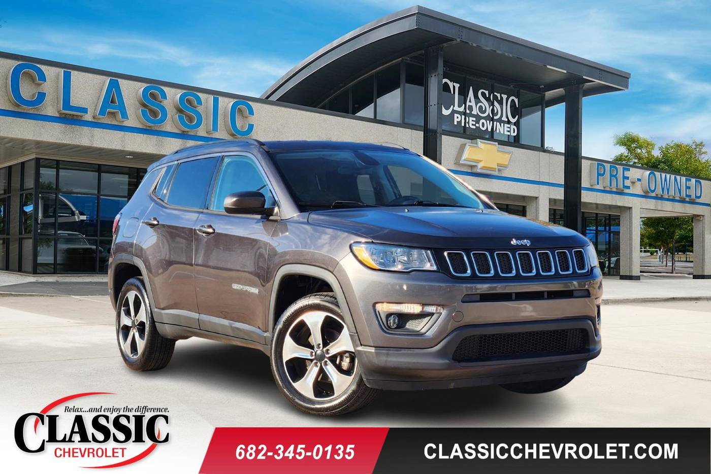 2018 Jeep Compass Latitude — SUV — 59,252 mi — Grapevine, TX
