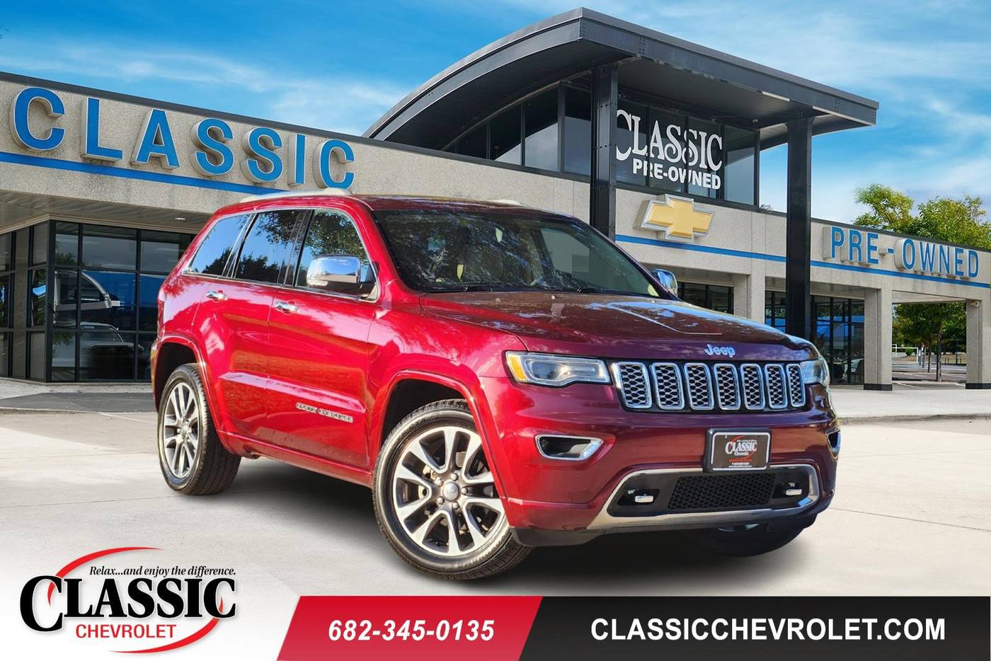 2018 Jeep Grand Cherokee Overland — SUV — 79,927 mi — Grapevine, TX