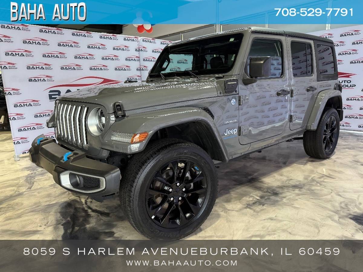 2023 Jeep Wrangler Sahara 4xe — SUV — 60,578 mi — Burbank, IL