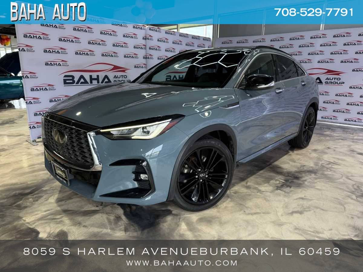 2022 INFINITI QX55 LUXE — SUV — 63,277 mi — Burbank, IL