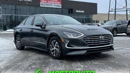 2020 Hyundai Sonata Hybrid Blue — Sedan — 55,858 mi — Yorkville, NY