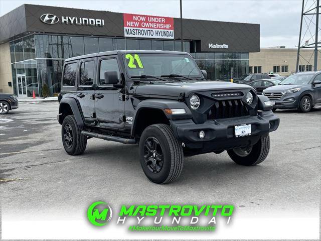 2021 Jeep Wrangler Sport S — SUV — 44,758 mi — Yorkville, NY