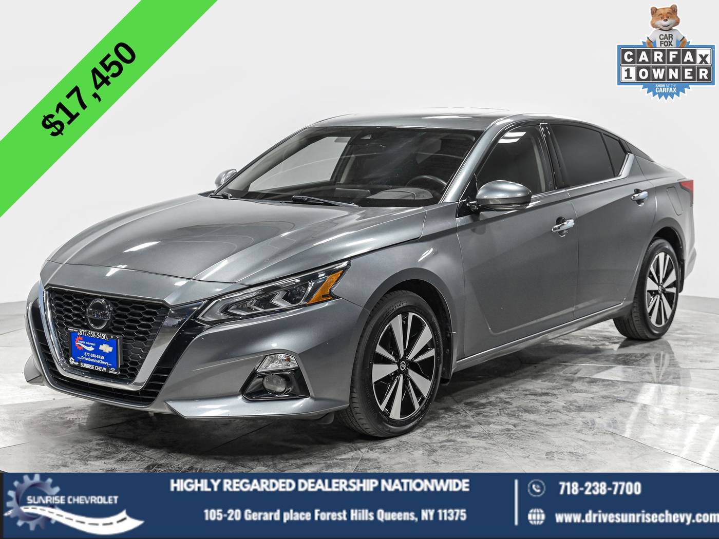 2019 Nissan Altima SV — Sedan — 39,209 mi — Forest Hills, NY