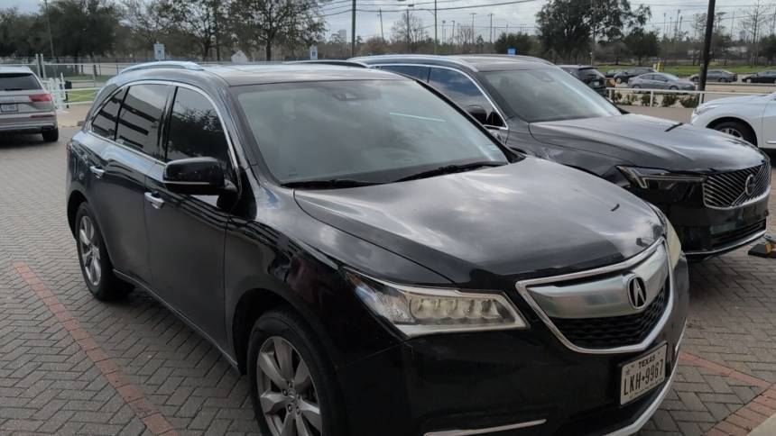 2016 Acura MDX Advance Package — SUV — 73,352 mi — Houston, TX
