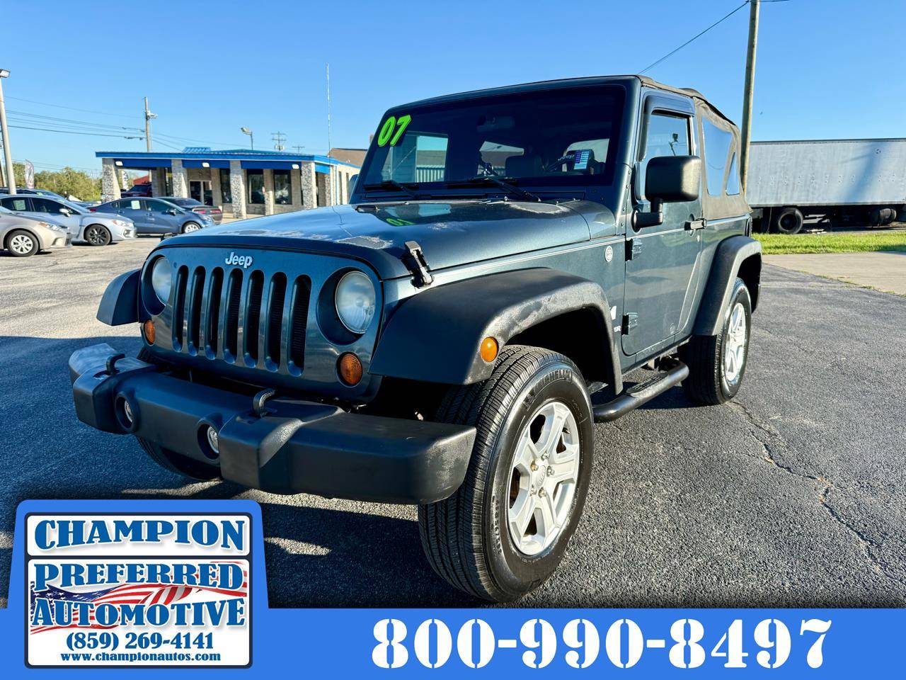 2007 Jeep Wrangler X — SUV — 97,671 mi — Nicholasville, KY