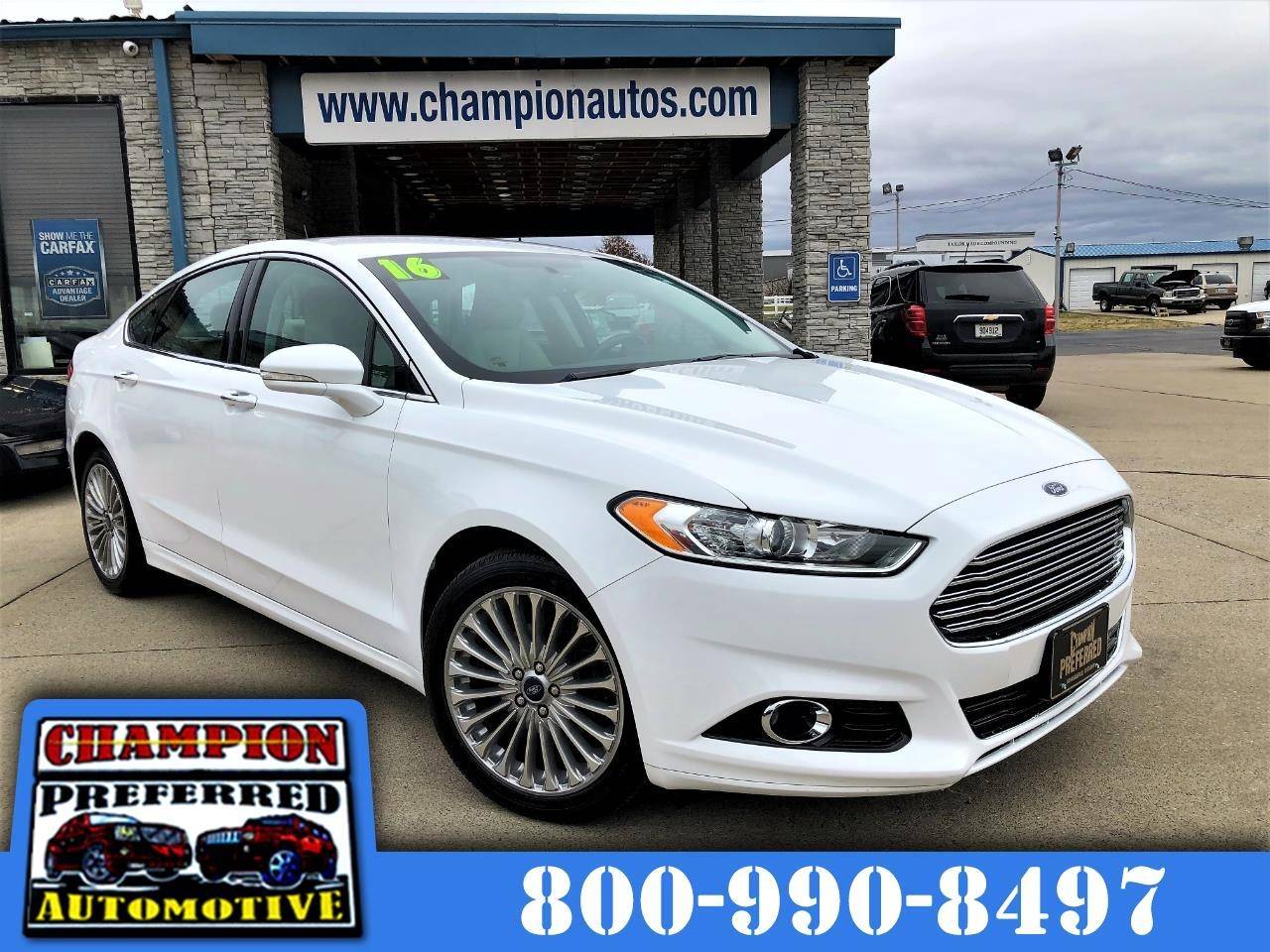 2016 Ford Fusion Titanium — Sedan — 118,147 mi — Nicholasville, KY