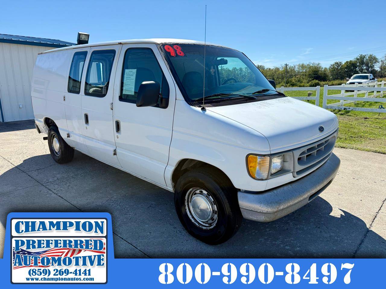 1998 Ford Econoline Cargo Van E-150 — Cargo Van — 229,411 mi — Nicholasville, KY