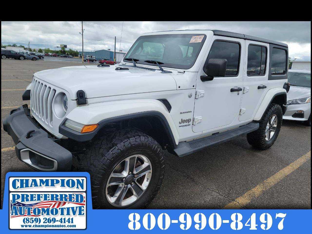 2018 Jeep Wrangler Sahara — SUV — 117,777 mi — Nicholasville, KY