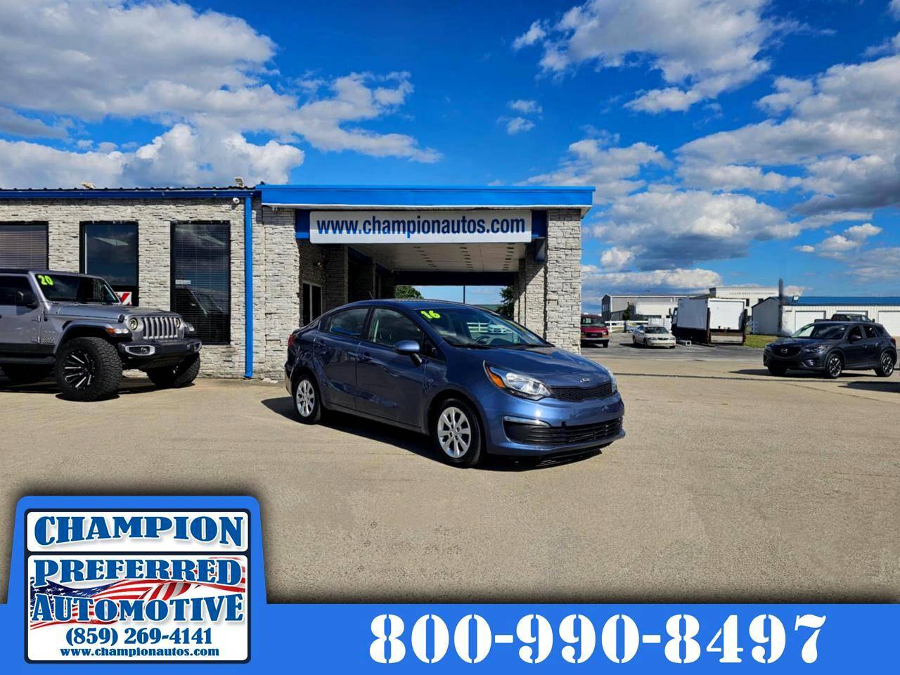 2016 Kia Rio LX — Sedan — 82,492 mi — Nicholasville, KY