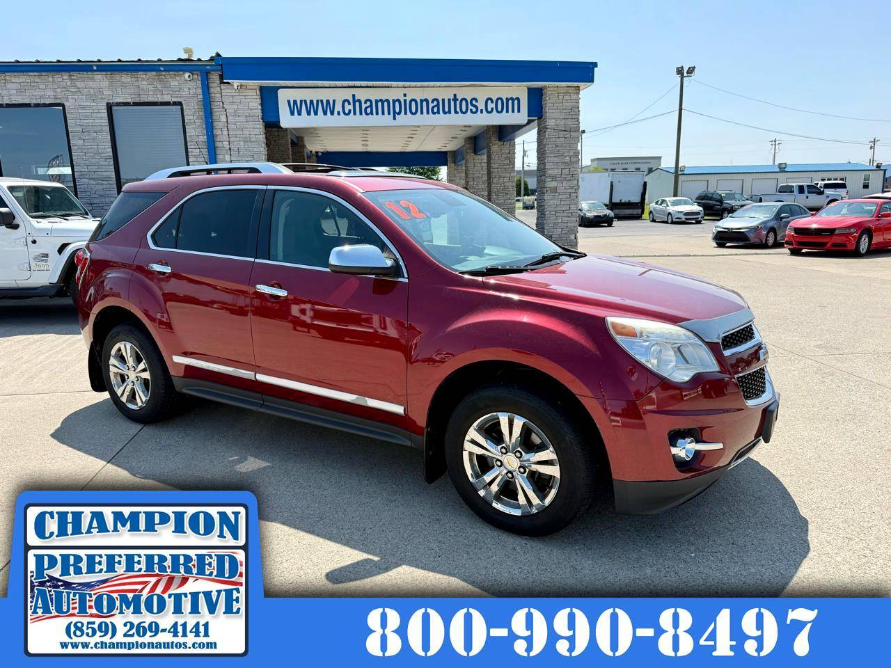 2012 Chevrolet Equinox LTZ — SUV — 81,746 mi — Nicholasville, KY