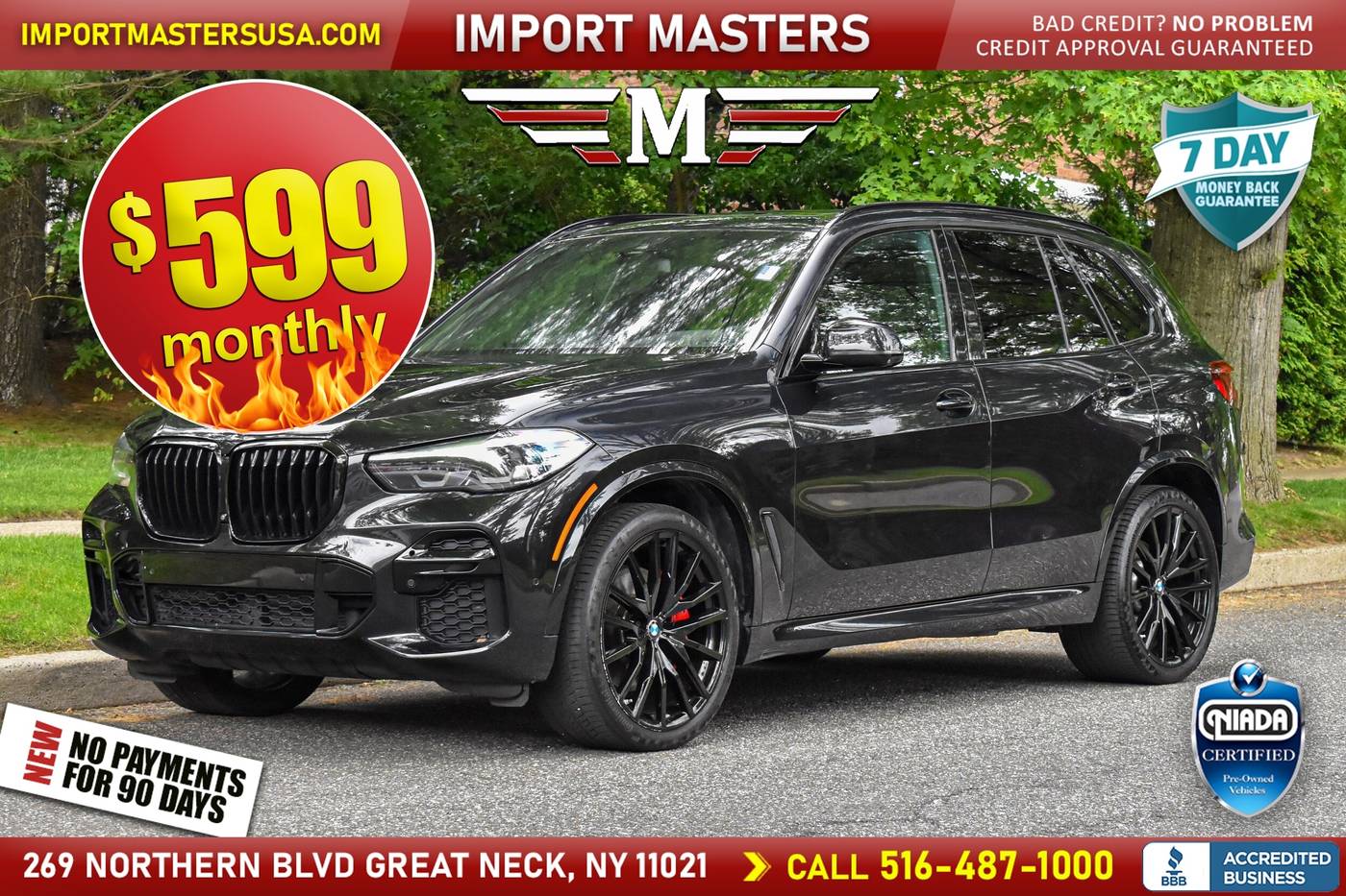 2022 BMW X5 40i — SUV — 53,596 mi — Great Neck, NY