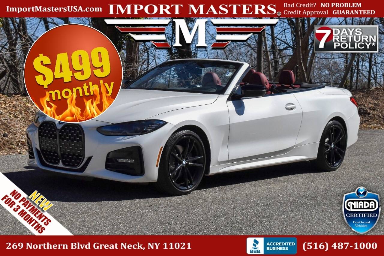 2022 BMW 4 Series 430i — Convertible — 49,206 mi — Great Neck, NY